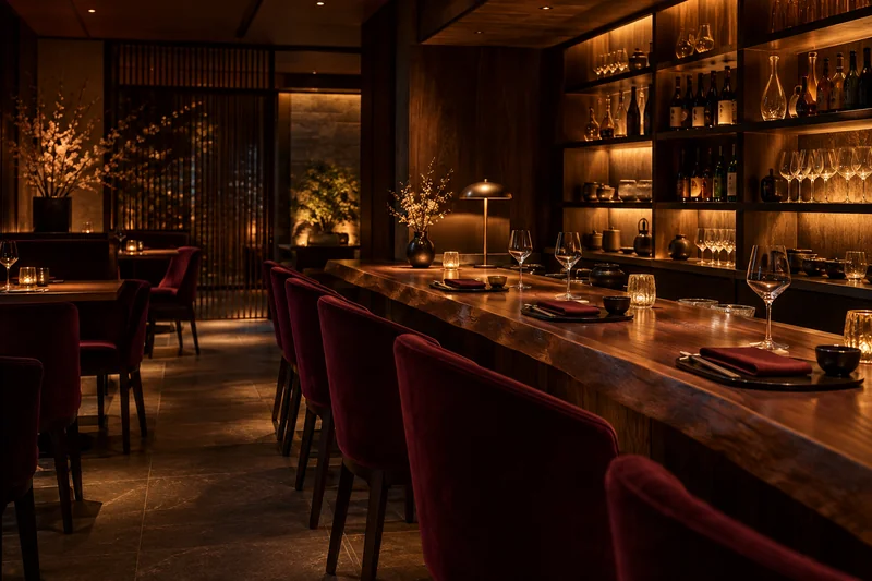DINING BAR 篠の店舗空間