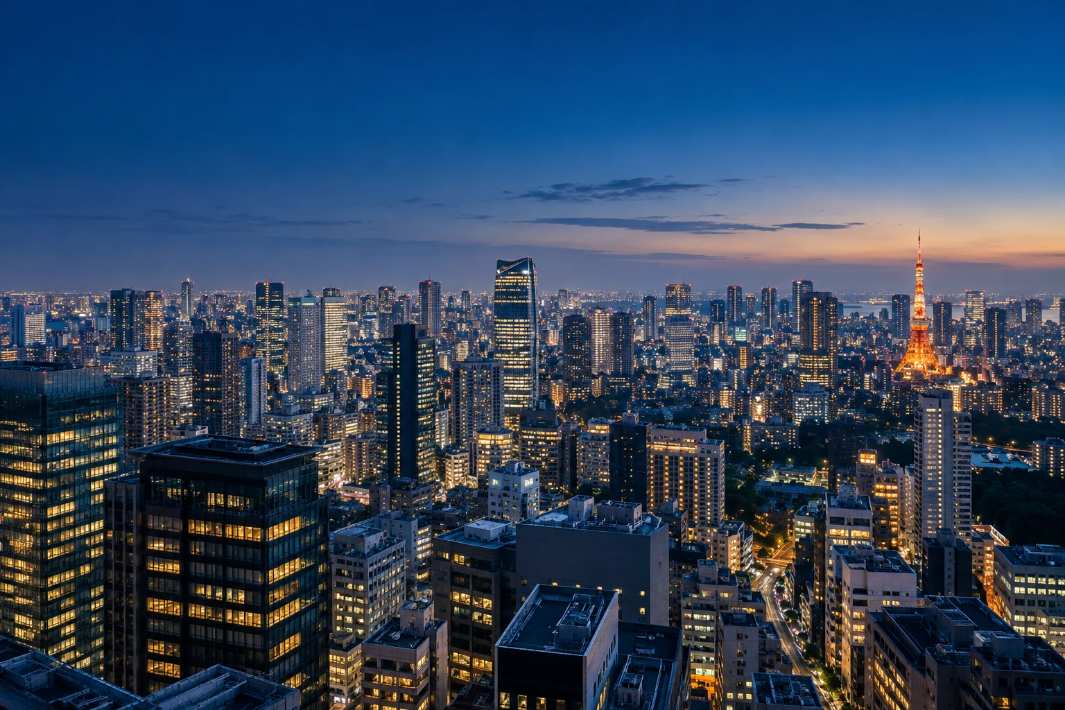 東京の街並み